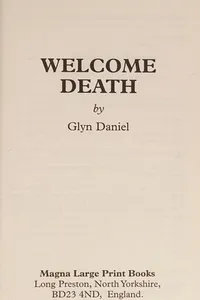 Welcome Death
