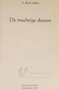 De machtige demon