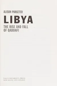 Cover of Libya