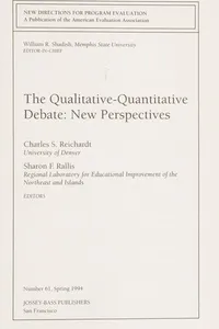 The qualitative-quantitative debate