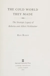 The cold world they made