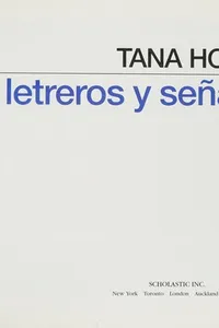 Leo letreros y señales