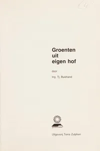 Groenten uit eigen hof