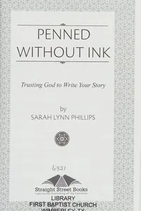 Penned without ink