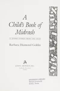 A child's book of Midrash