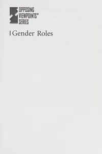 Gender roles