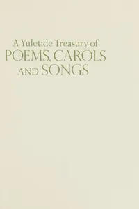 Capa de A Yuletide treasury of poems, carols and songs