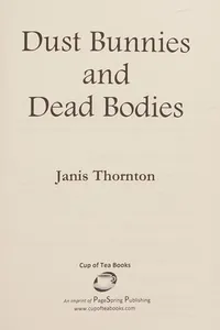 Cover of Dust bunnies and dead bodies