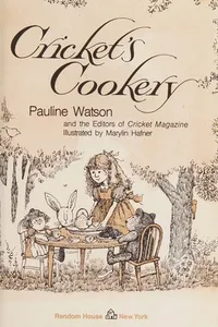 Cover of Cricket's Cookery