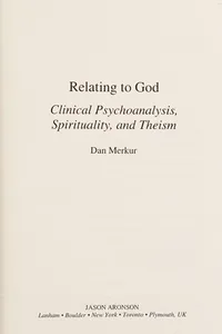 Relating to God