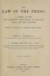 The law of the press