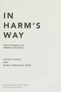 Cover of In harm's way