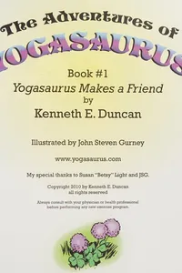 The adventures of Yogasaurus