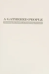 A gathered people