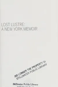 Lost lustre