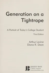 Generation on a tightrope