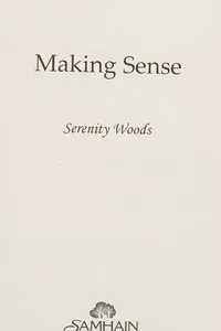 Capa de Making sense