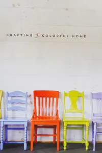 Crafting a colorful home