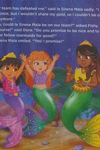 Mermaid treasure hunt