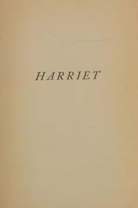 Cover of Harriet