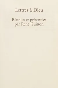 Lettres à Dieu