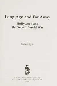 Long ago and far away