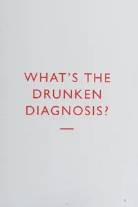 The drunken cookbook