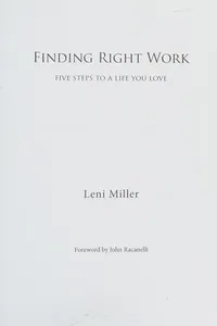 Finding right work