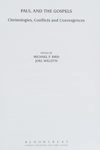 Cover of Paul and the gospels