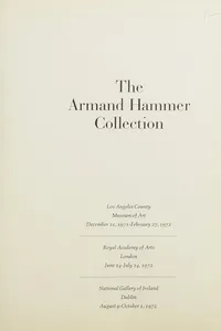The Armand Hammer Collection