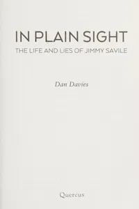 Capa de In plain sight