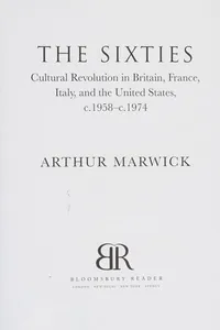Capa de The sixties