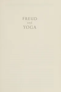 Freud and yoga