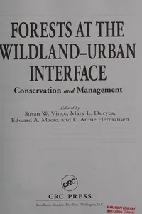 Forests at the wildland-urban interface