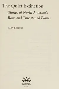 The quiet extinction