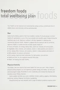 Freedom Foods cookbook