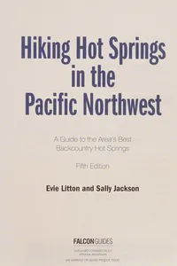 Hiking hot springs in the Pacific Northwest