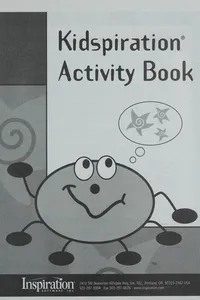 Cover of Kidspiration activity book