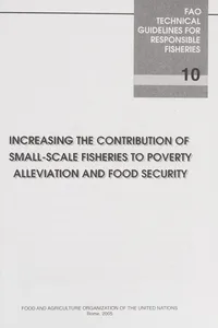 Increasing the contribution of small-scale fisheries to poverty alleviation and food security