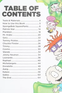 Learn to draw the best of Nickelodeon