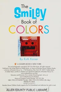 The Smiley Book of Colors