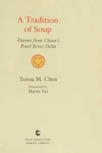 Cover of A tradition of soup