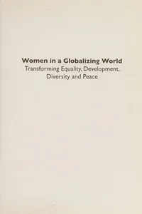 Women in a globalizing world