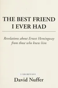 The best friend I ever had
