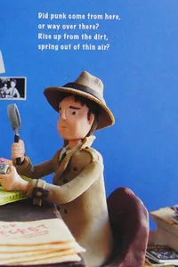 Capa de What is punk? por Eric Morse