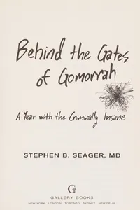 Behind the gates of Gomorrah