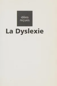 La dyslexie