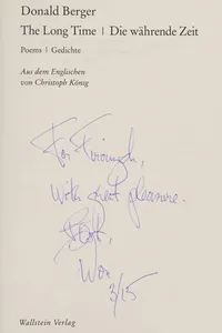 Long Time | die währende zeit