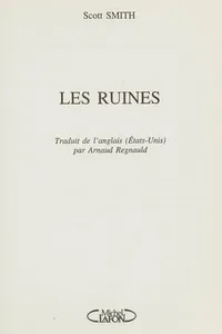 Les ruines