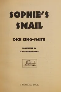 Sophie's snail